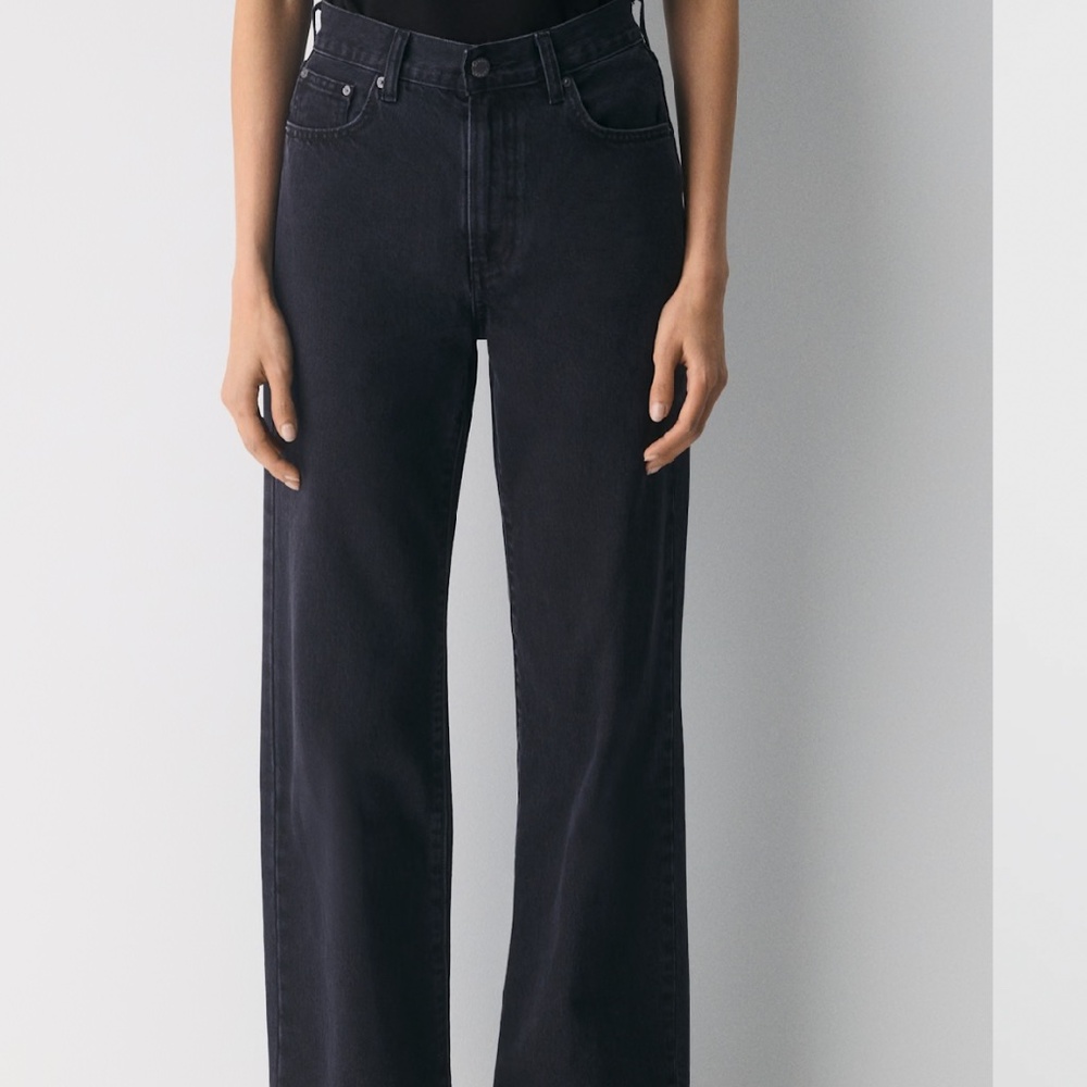 Denim Forum The Farrah Hi-Rise Wide